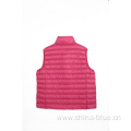 Ladies light padding vest jacket